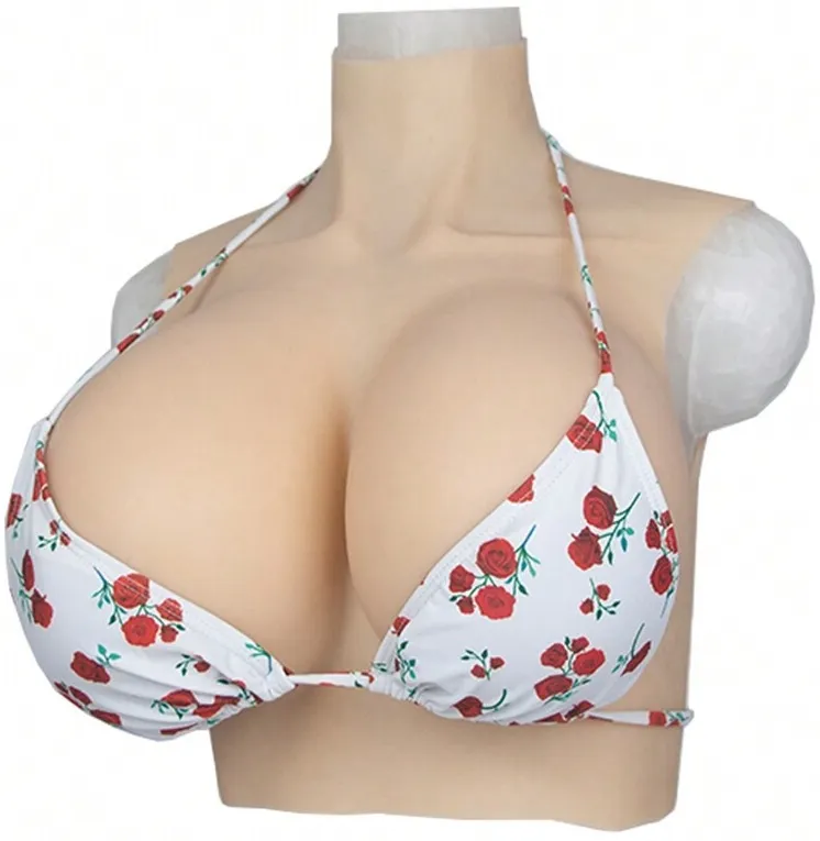 Silicone breast plate